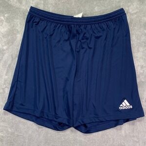 Adidas Men's XL Navy Football Soccer Training Shorts Lightweight Activewear NWT
